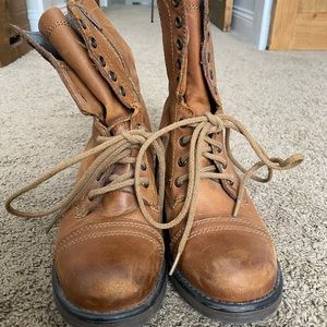 Steve madden combat boots